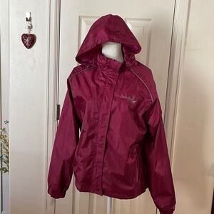 Briahead logo rain coat